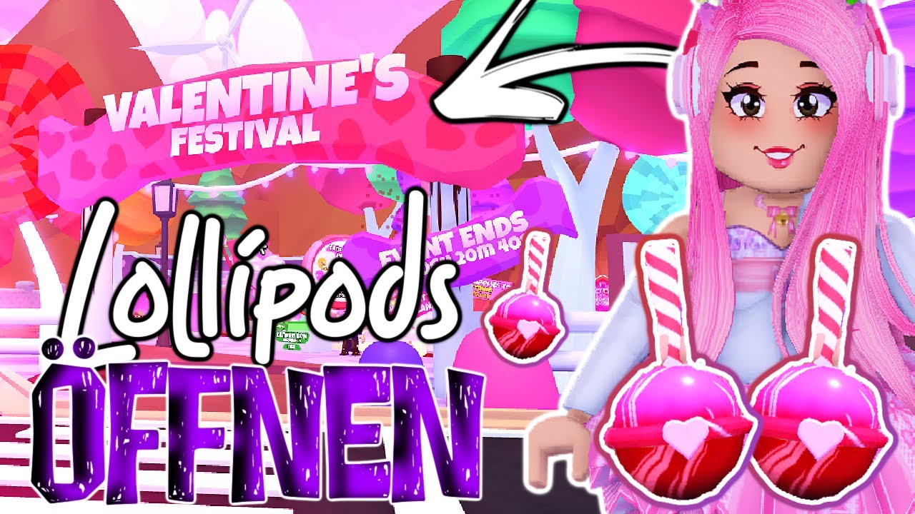 Wir ÖFFNEN *limitierte* LOLLIPODS 🍭 im VALENTINS-EVENT 💕 in Overlook RP Roblox DEUTSCH