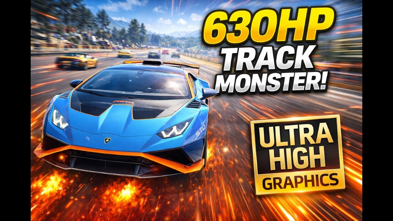 630HP Lamborghini Huracan STO 2020 INSANE Race | Forza Horizon 5 Ultra Graphics