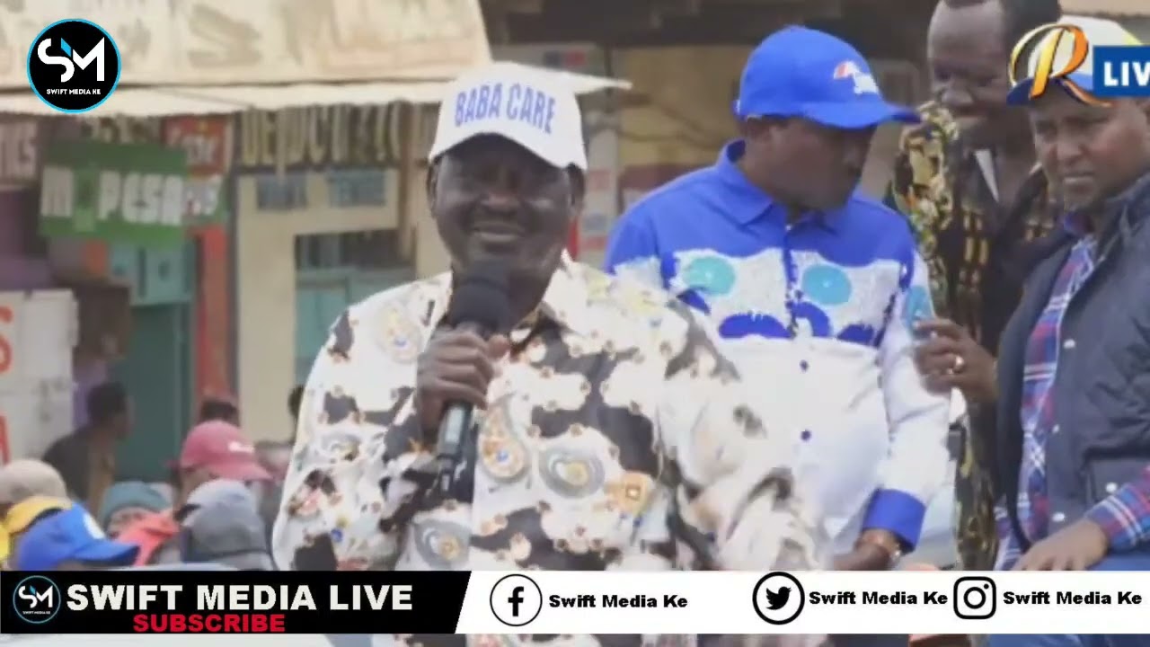 RAILA ODINGA FULL SPEECH TODAY AT AZIMIO LA UMOJA RALLY MERU COUNTY