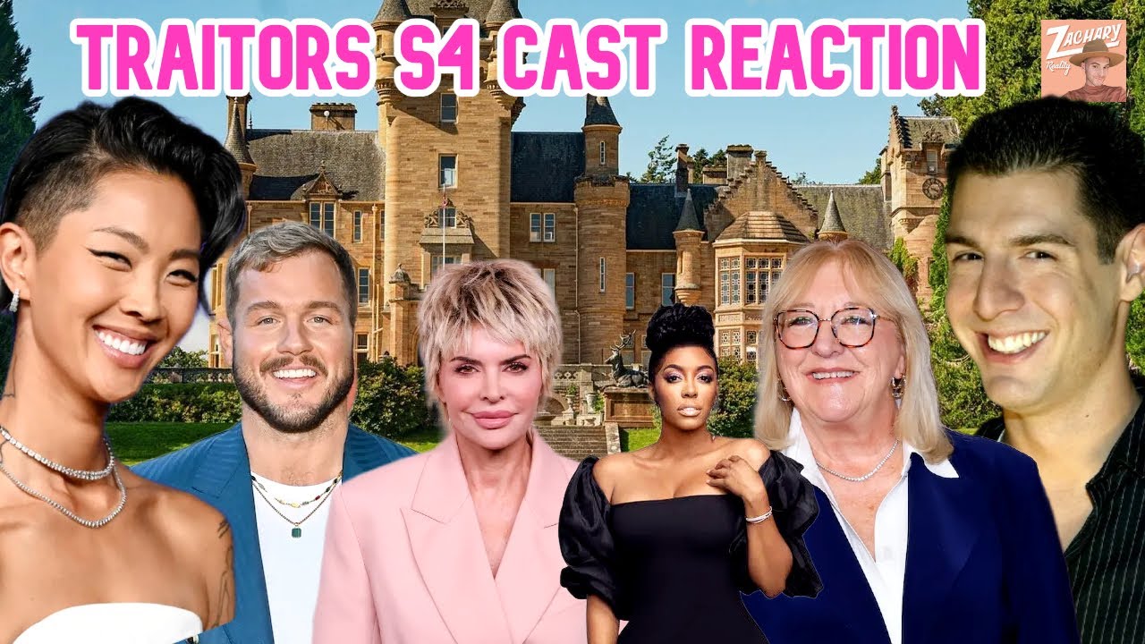 Traitors s4 Cast Reaction: Lisa Rinna, Colton, Porsha, Donna Kelce & More!