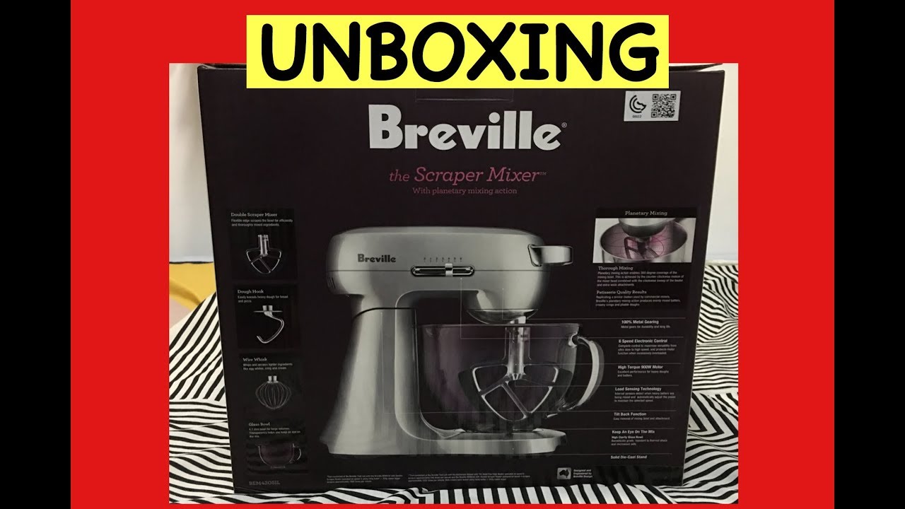 UNBOXING BREVILLE THE SCAPER MIXER