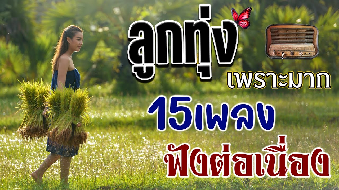 ลูกทุ่งเพราะมาก : 15เพลงฟังต่อเนื่อง [ คัดมาพิเศษ ] เพลงฟังเพราะๆ 100%