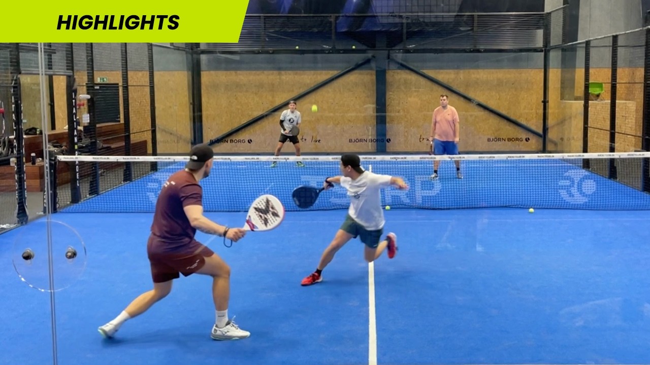 Experienced, Dedicated Player Joins The Match! | Intermediate Padel Highlights | The Padel Guy