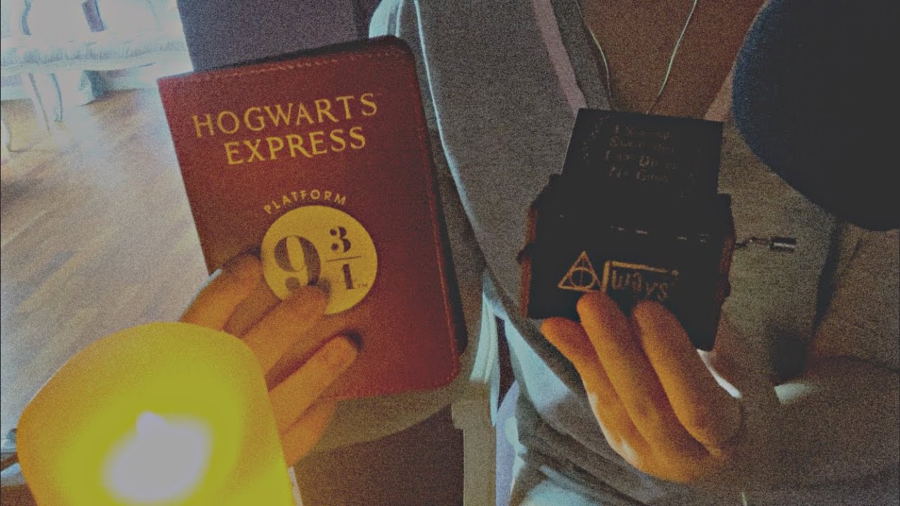 [ASMR] 해리포터 소품 상점에서 소품들 일일이 소개 받기/RP Harry Potter shop/오르골/장작 소리