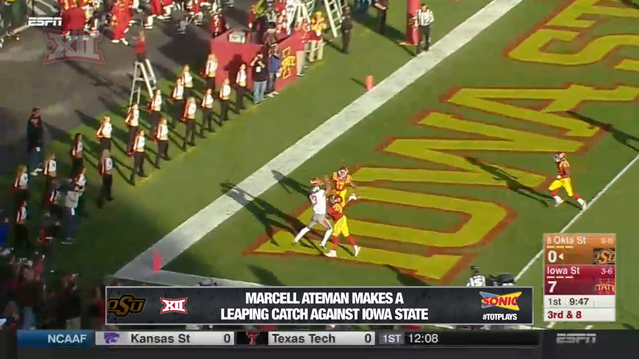 Big 12 #TotPlays Week Eleven Nominee: Oklahoma State's Marcell Ateman