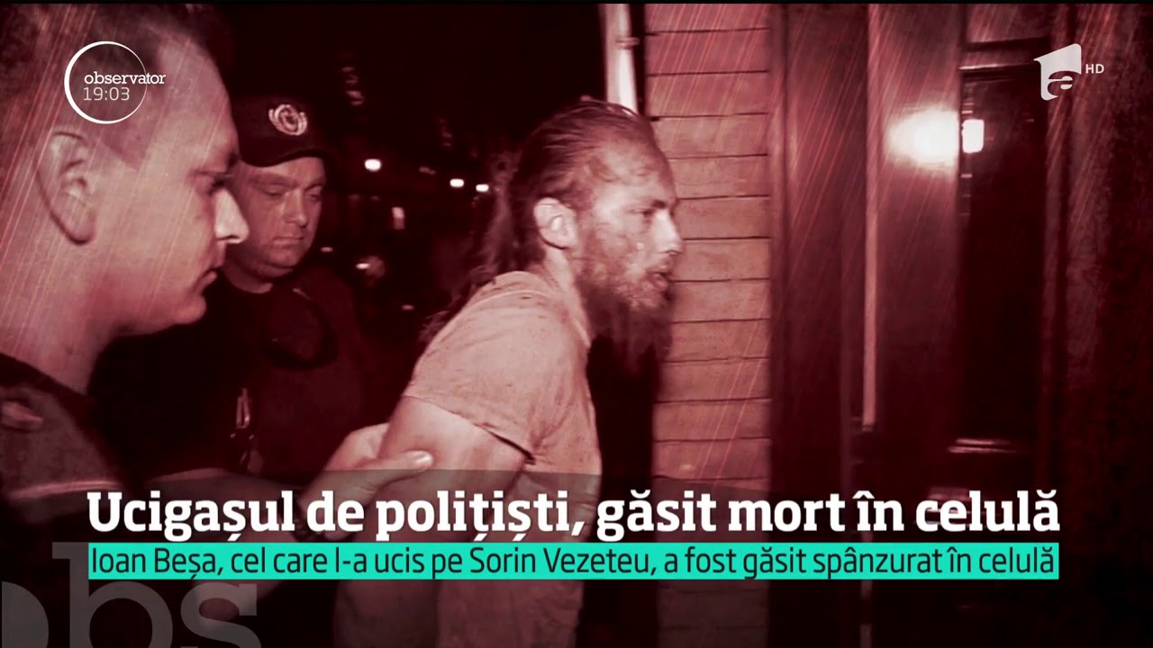 Asasinul poliţistului din gara din Suceava, găsit mort în închisoare. Anchetatorii nu se grăbes