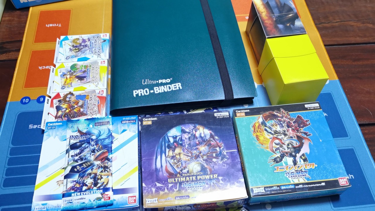 Japanese Digimon Collection - BT1 New Evolution Box Opening | Part 1
