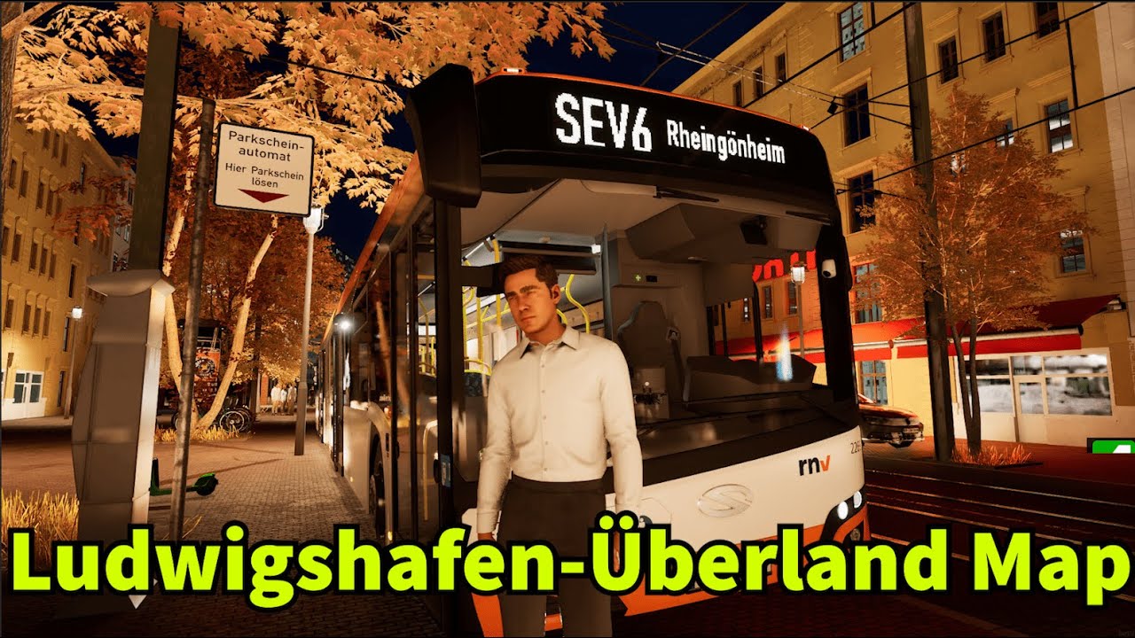 Schienenersatzverkehr Linie 6 auf der Ludwigshafen-Überland Map | The Bus