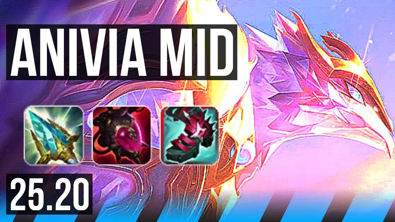 ANIVIA vs VIKTOR (MID) | 6/1/7, Dominating | EUW Master | 25.20