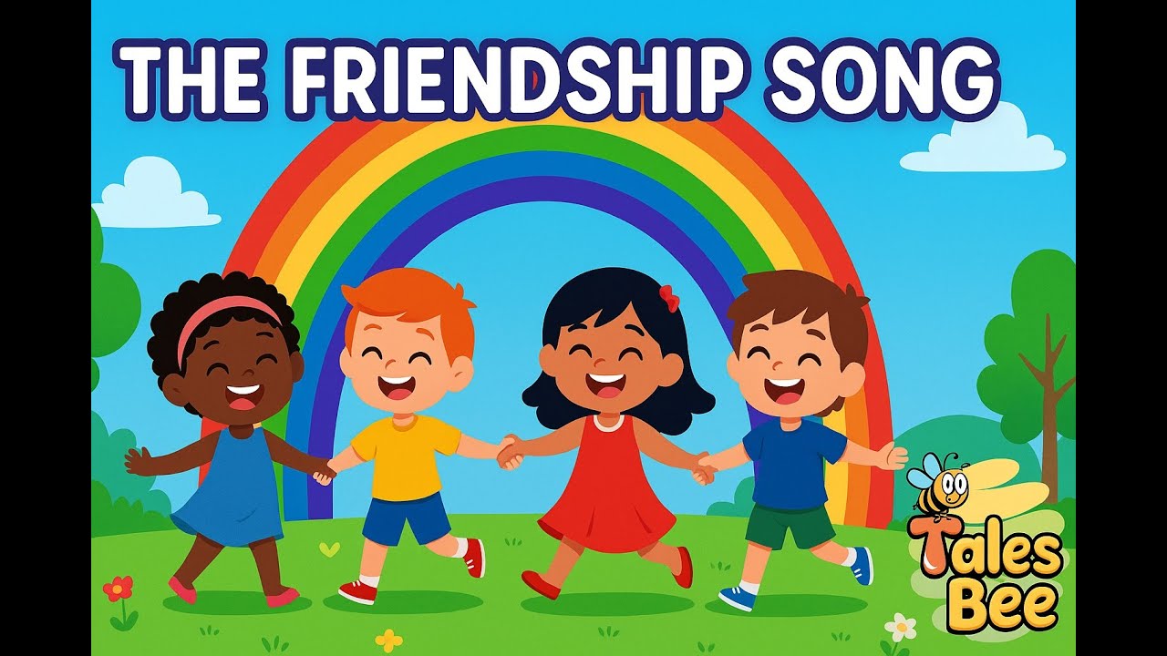 The Friendship Song 💖 | A Beautiful Song for Kids About Best Friends | @TalesBee