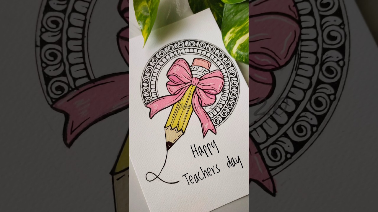 Teacher's day mandala art ✏️📚✨ #art #shorts #teachersday #mandala #drawing #diy #teacher