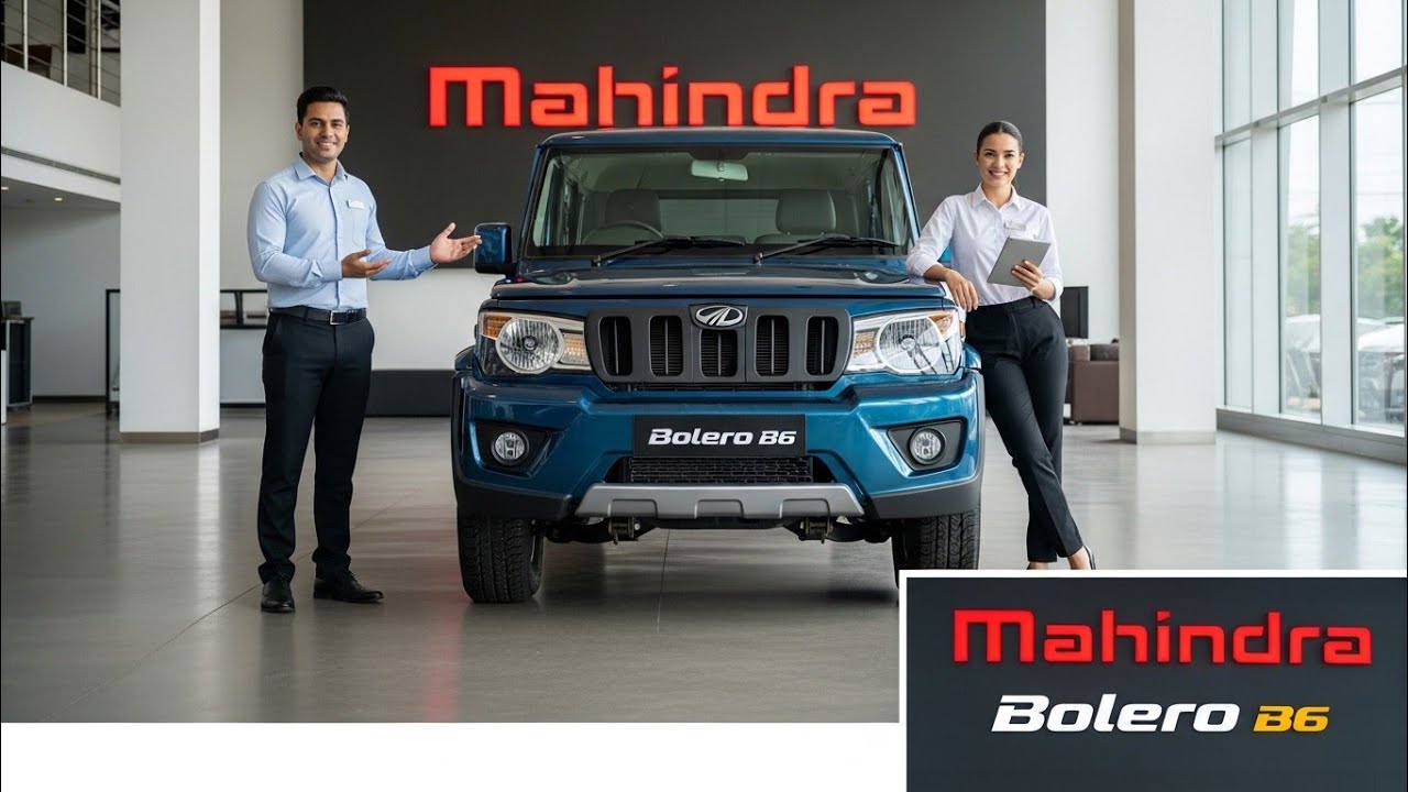 2026 Mahindra Bolero B6 in WHITE 😱 India’s Most Rugged Jeep Just Got a Luxury Makeover