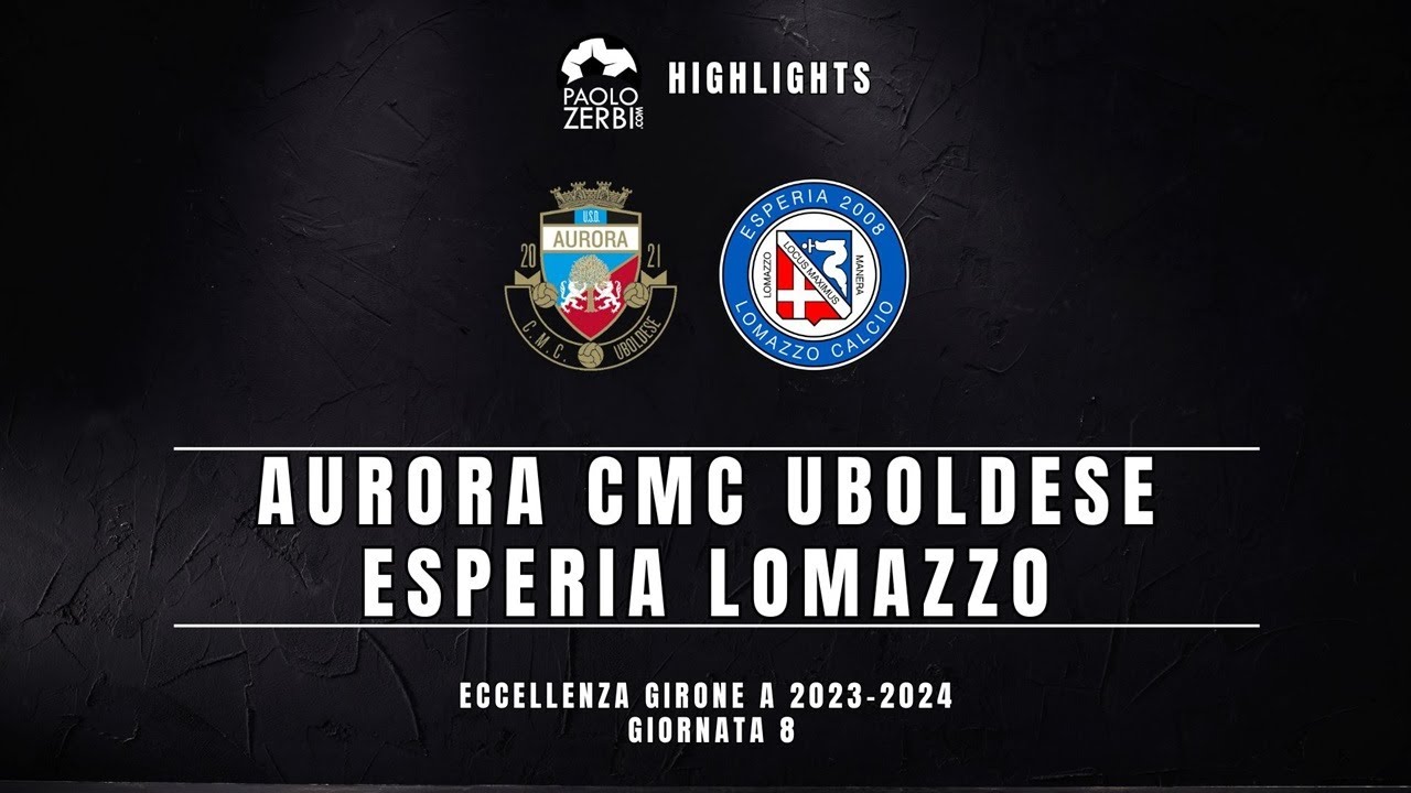 [HIGHLIGHTS] Promozione Gir. A 23/24 - Aurora CMC Uboldese Esperia Lomazzo HL
