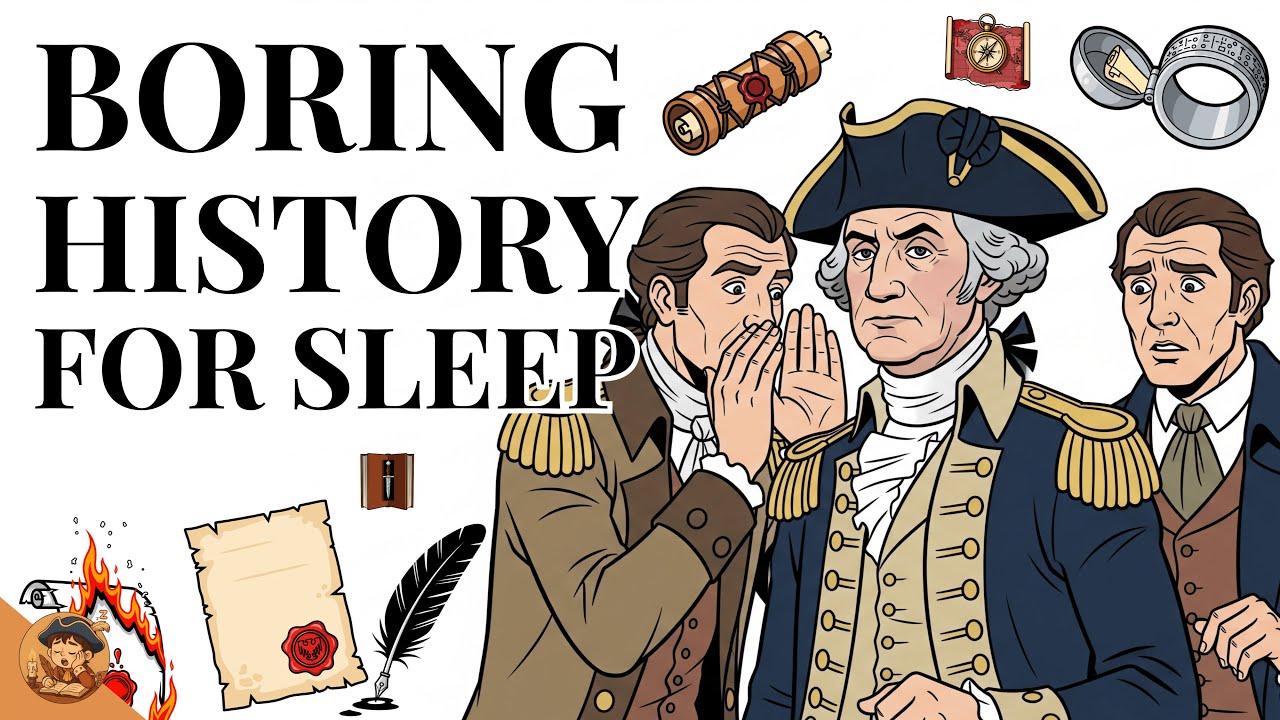 The War of Whispers | How Washington's Spies Won the Revolution | Boring History for Sleep