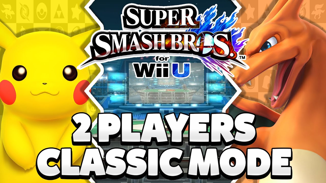Super Smash Bros. Wii U - Pikachu & Charizard Classic Mode [1080p HD]