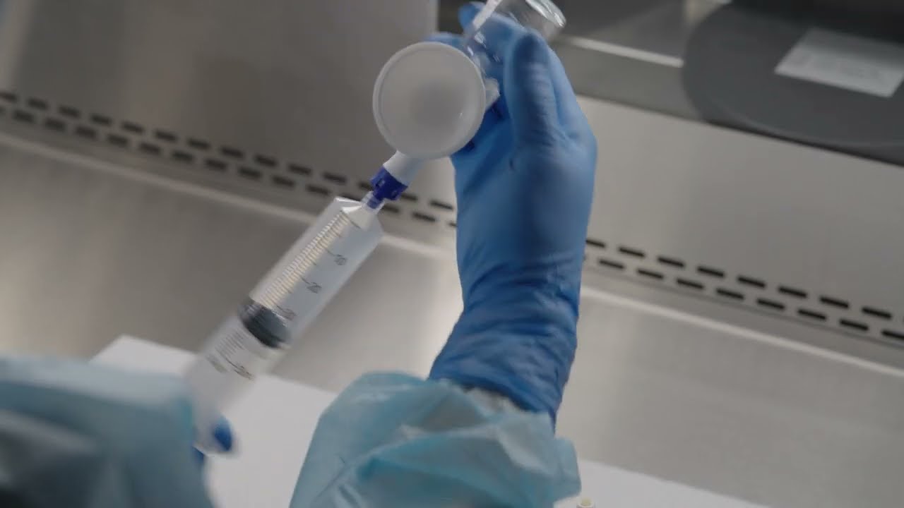 BD PhaSeal Optima System - Preparing two or more vials to one syringe