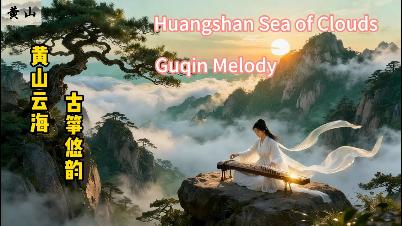 《黄山云海古筝曲｜放松·冥想·学习·助眠》Huangshan Guzheng Music | Relaxation · Meditation · Study · Sleep