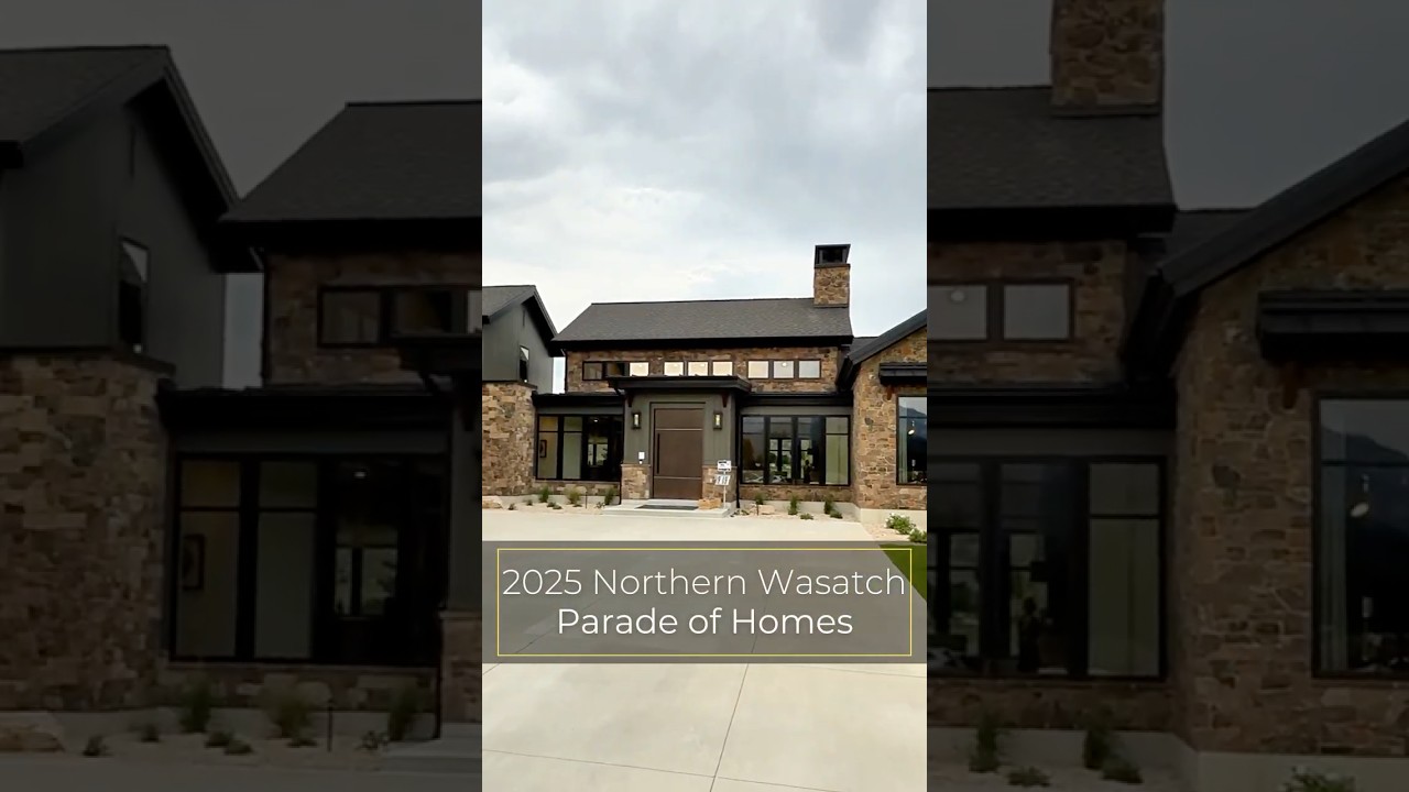 Luxury Mountain Home Tour  | Northern Wasatch Parade of Homes 