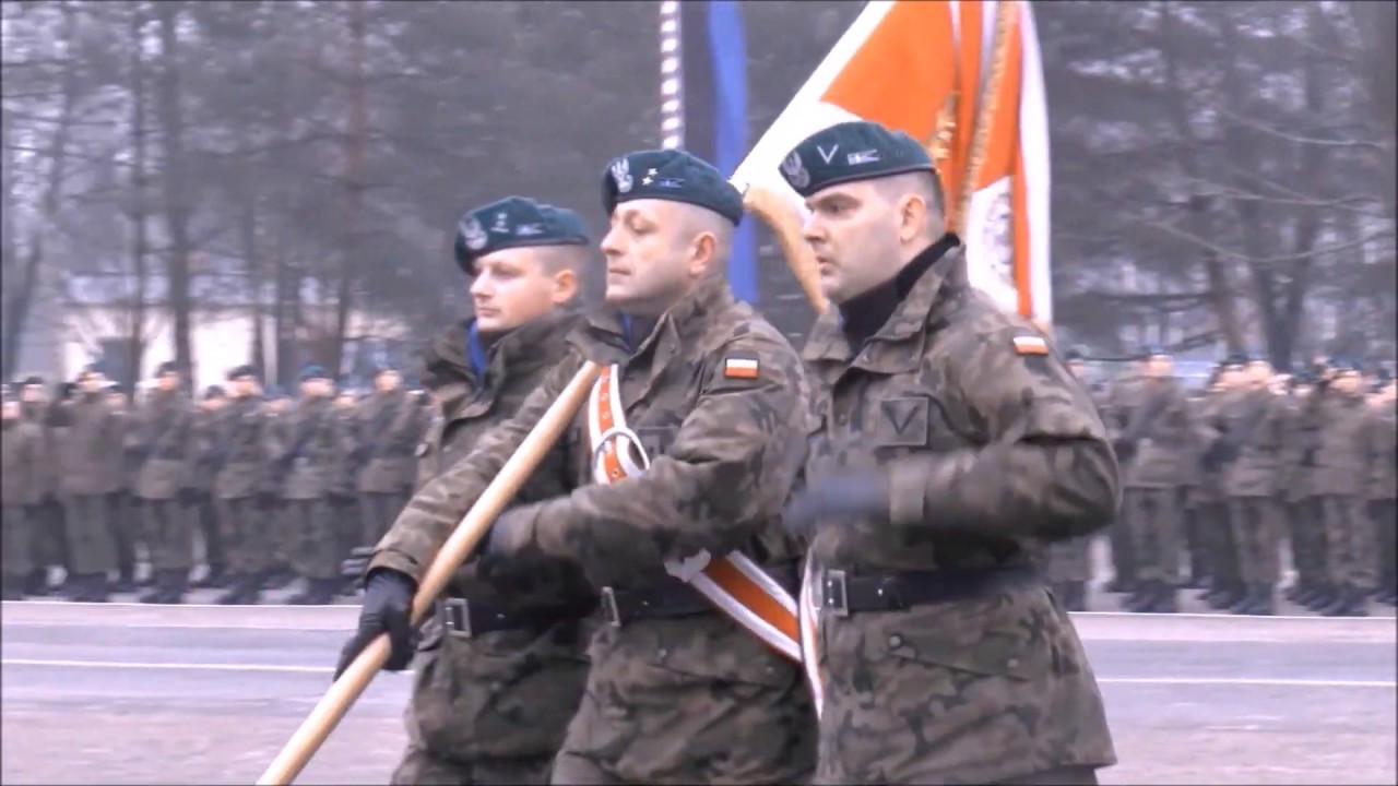 Przysiega żołnierzy służby przygotowawczej w Centrum