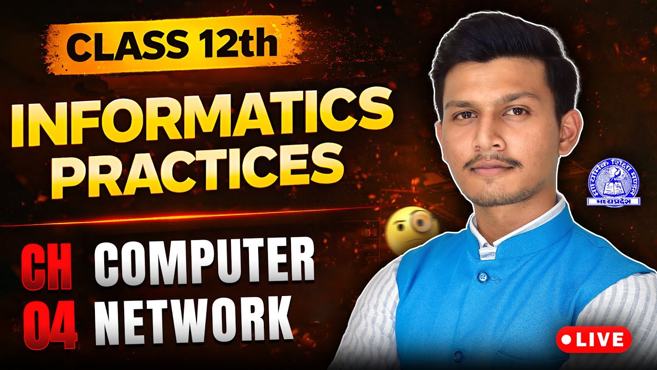 PART 2 : Class 12  - Computer Networks 🌐 Chapter 4 IP | Kartik Sir 🎯