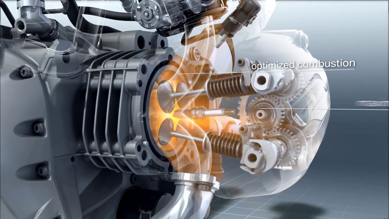 BMW R 1200 GS Engine in slow motion