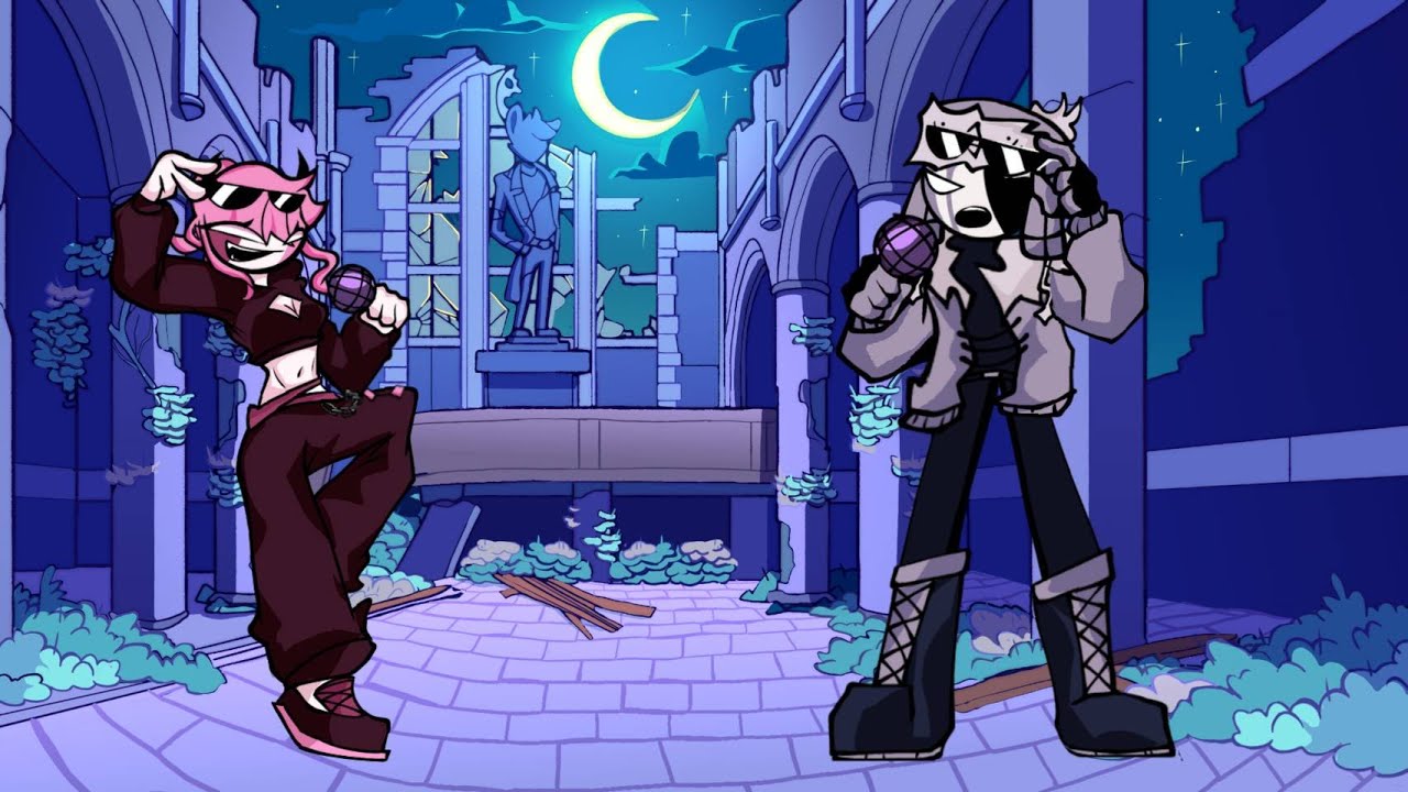 Bad NunをsarventeとRuvに歌ってもらった。【FNF】