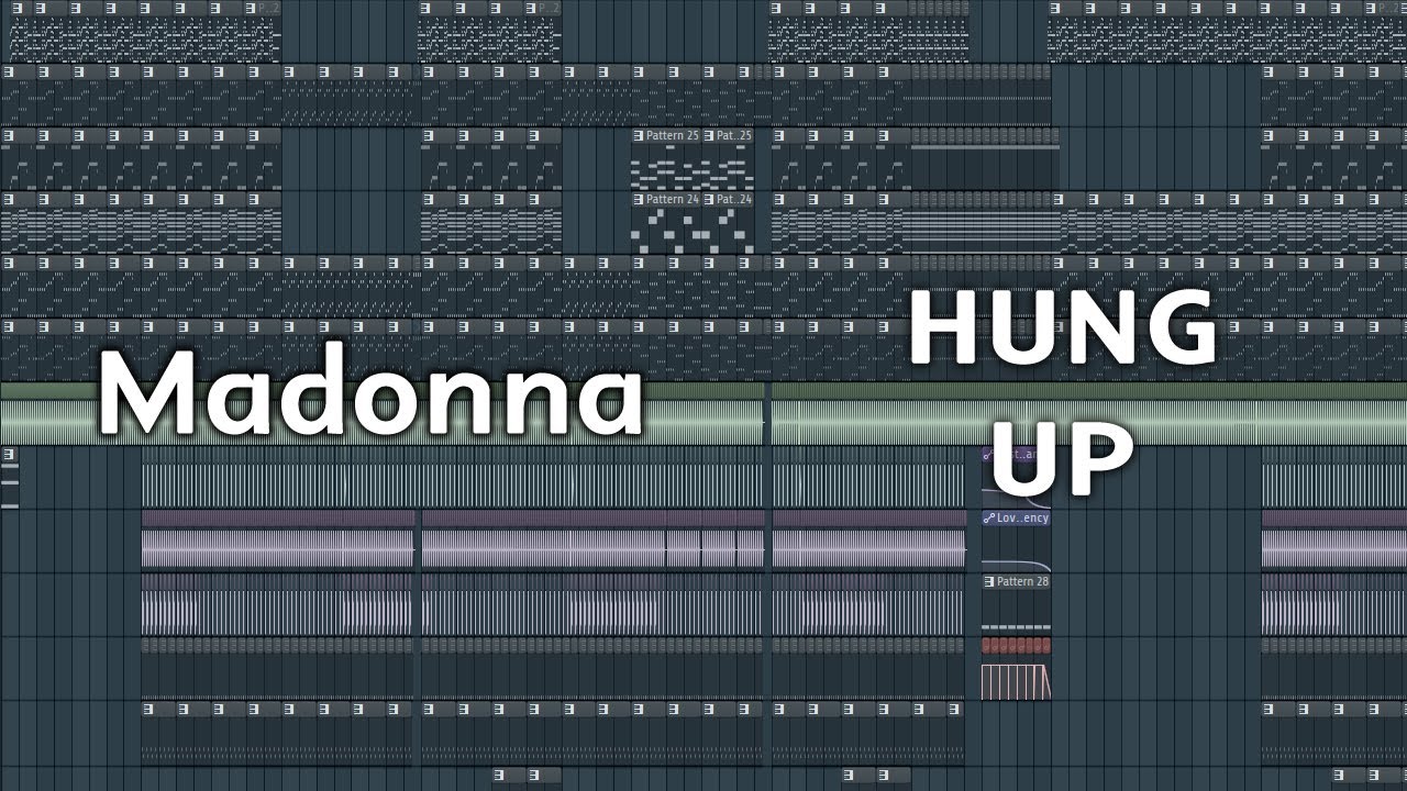 Madonna - Hung Up - FL Studio Remake + FLP