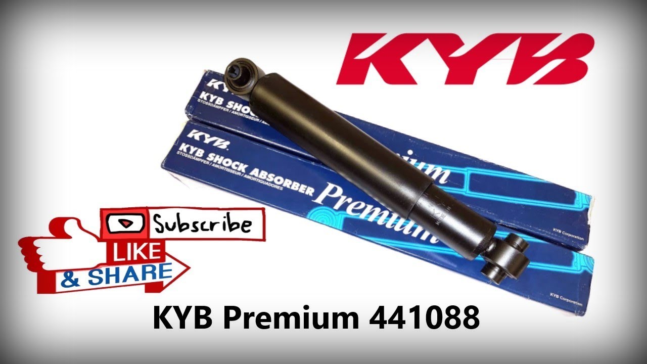 Shock Absorber KYB Premium 441088 - Rear Axle - Oil Pressure - For PEUGEOT - CITROEN   #JustUnboxing