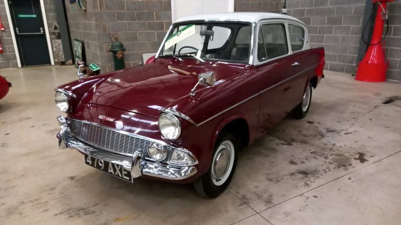 1960 FORD ANGLIA 105E | MATHEWSONS CLASSIC CARS | AUCTION: 12,13 & 14 MARCH 2025