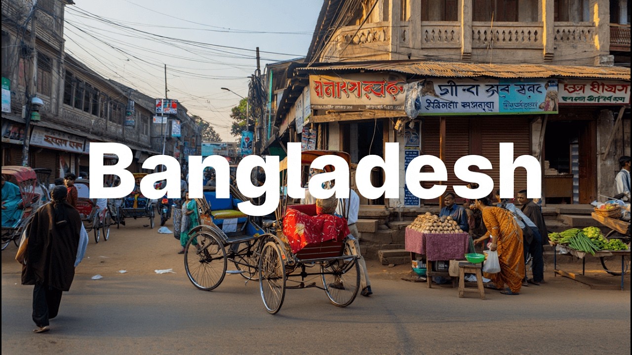 4K Bangladesh Street Tour &ndash; Faridpur - Raw, Real & Unfiltered