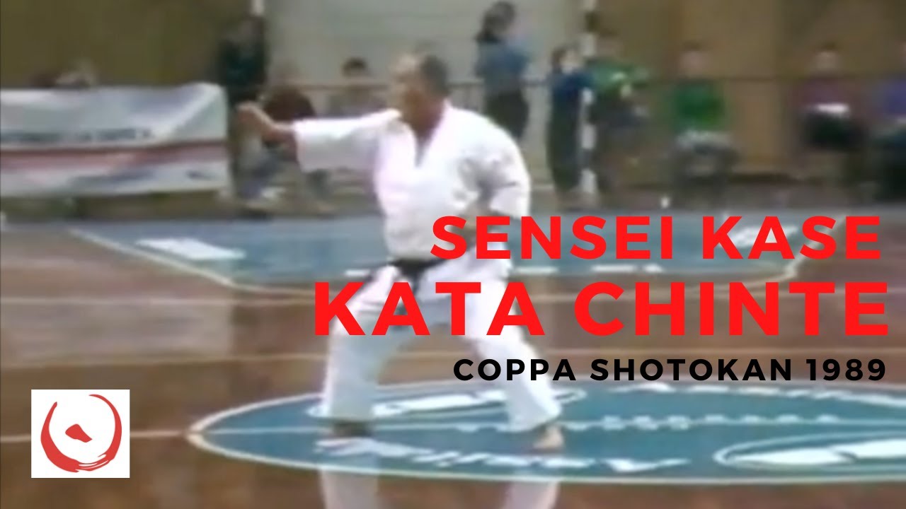 Sensei Taiji Kase - Kata Chinte - Dimostrazione alla Coppa Shotokan 1989