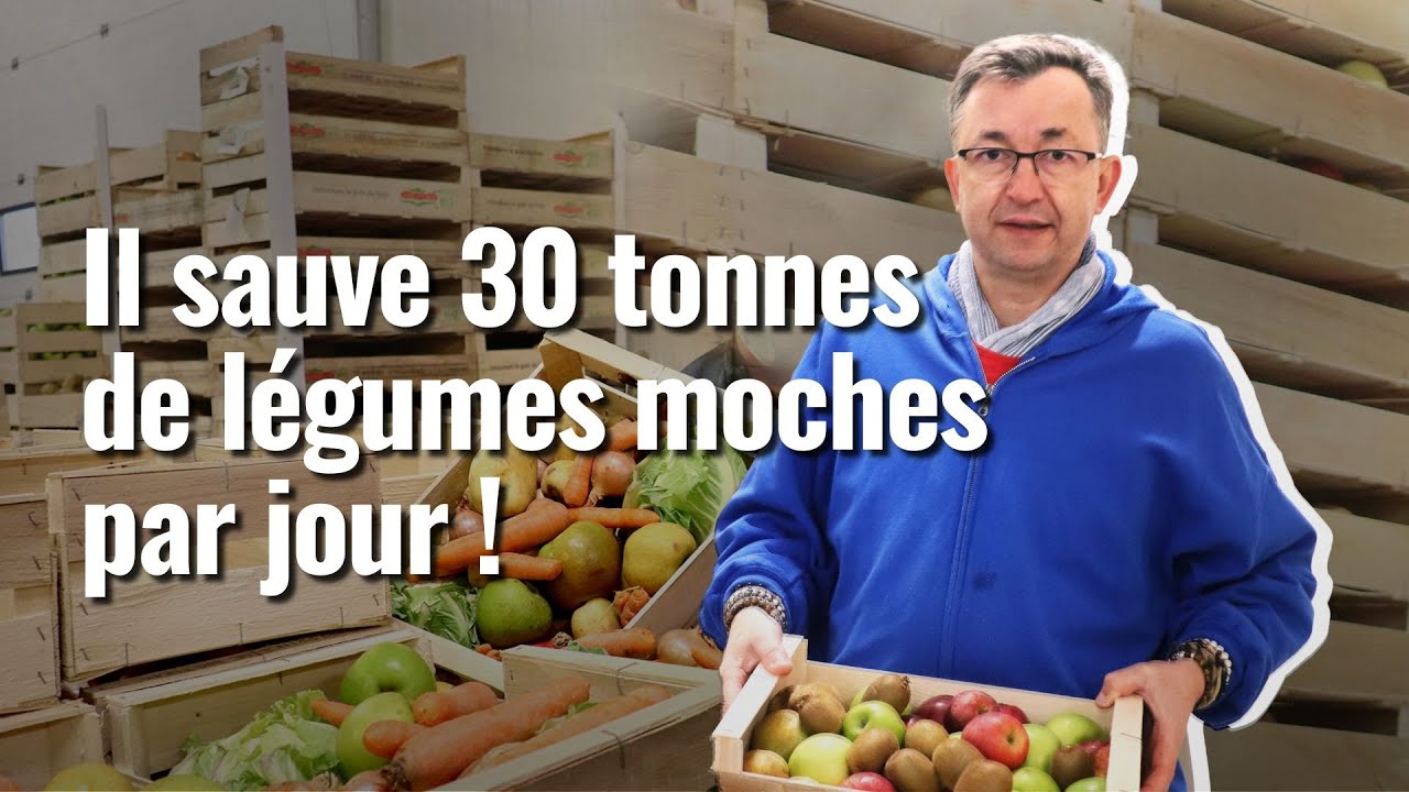 Ce Breton sauve 30 tonnes de légumes moches par jour