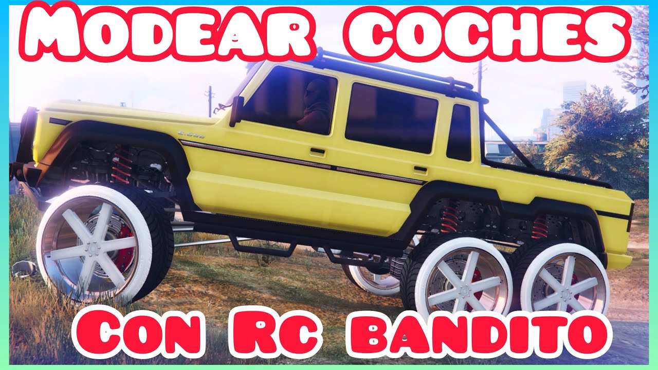 COMO MODEAR COCHES CON EL RC BANDITO SOLO Y SIN AYUDA - GTA 5 ONLINE PS4 Xbox ONE MODDED CAR TO RC