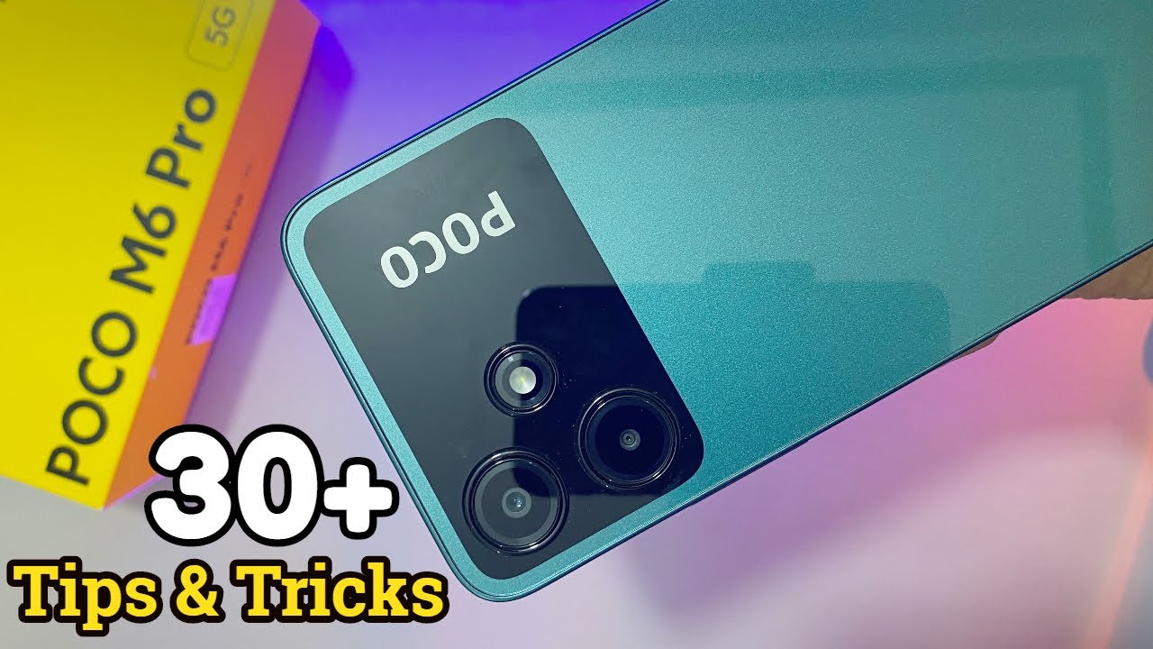 Xiaomi Poco M6 Pro Tips & Tricks | 30+ Special Features