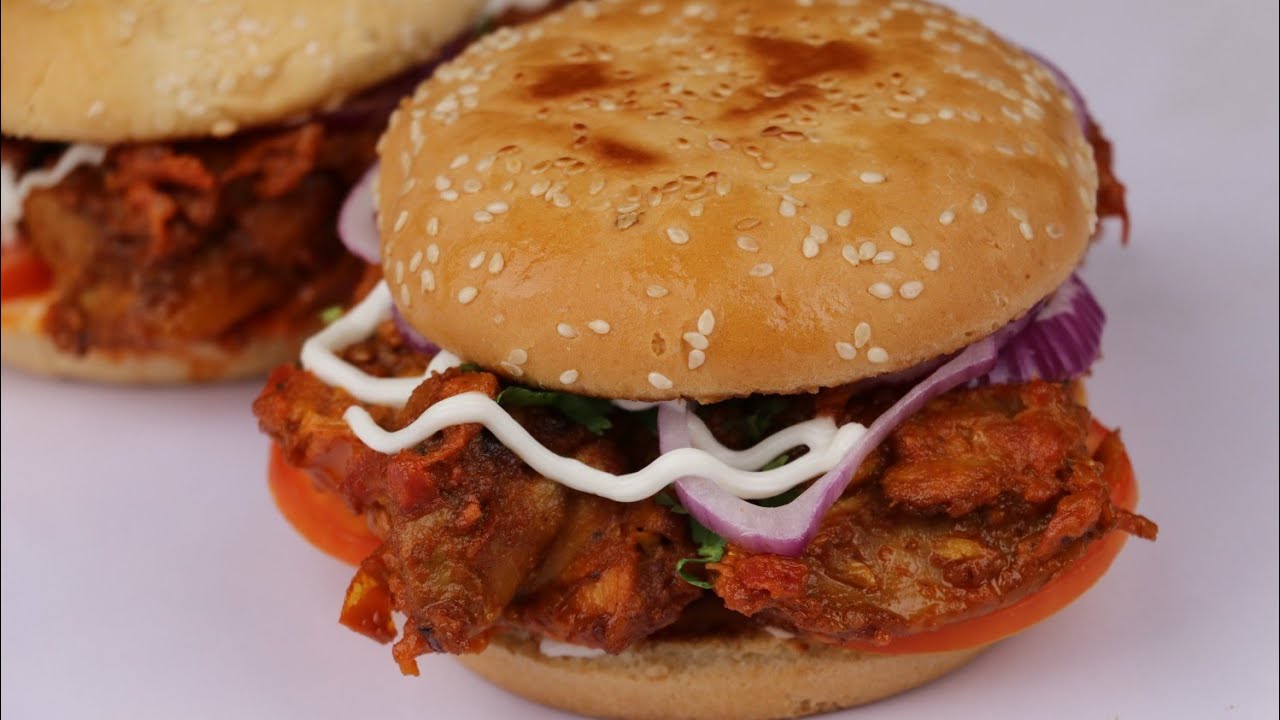 Butter Chicken Burger By Recipes Of The World