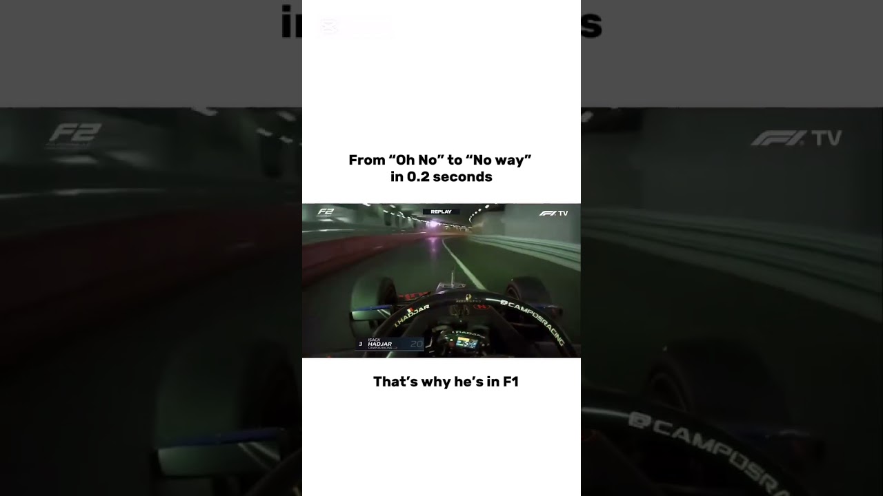 F1 is TRULY the Pinnacle of Motorsports 