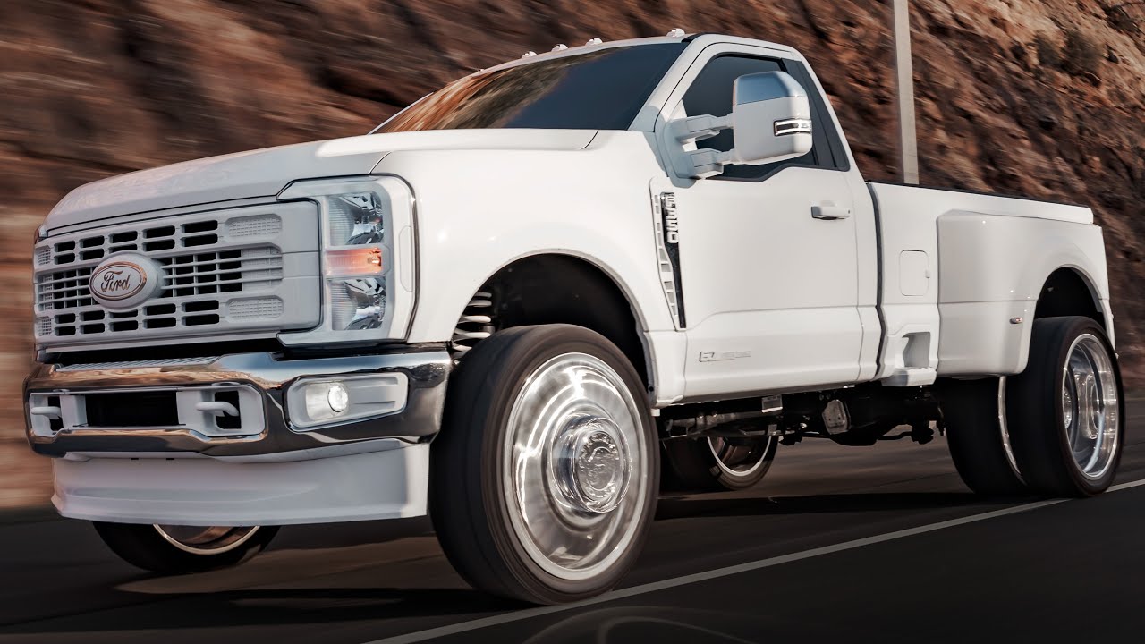 Полный обзор нашего Ford F-350 Single-Cab Powerstroke Dually | Обзор LGND87