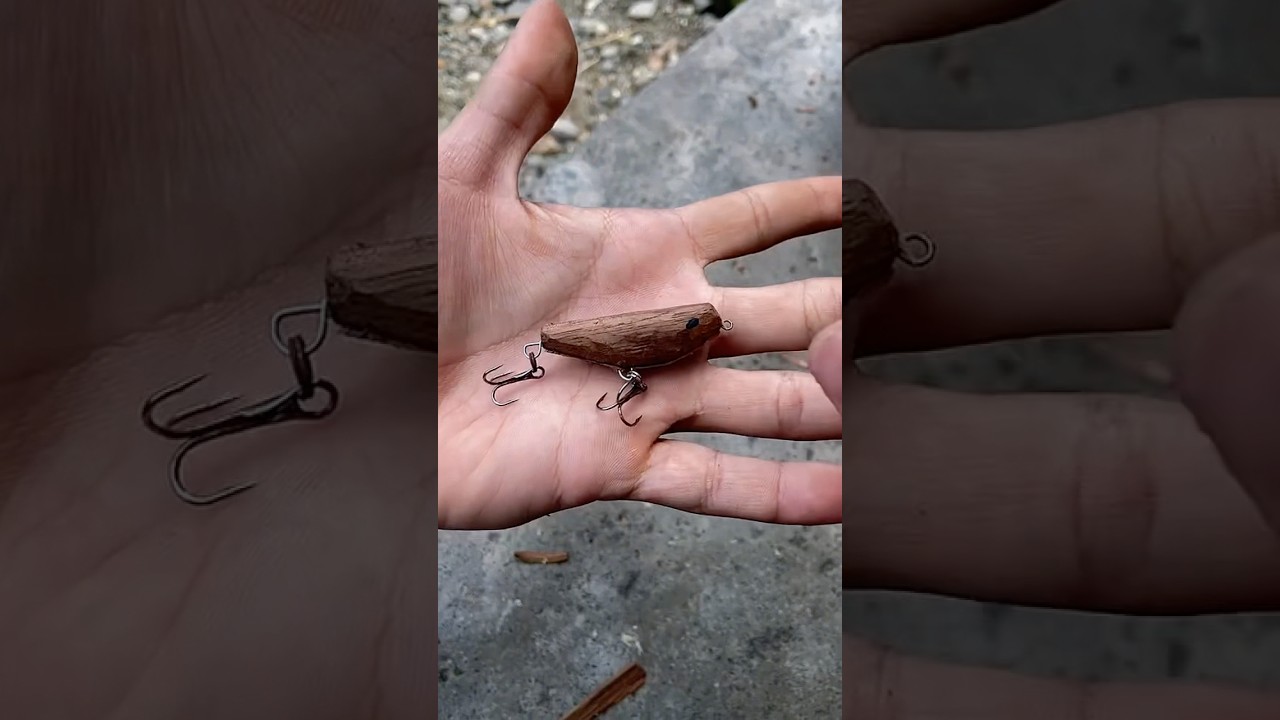 Buat umpan top water #mancing #casting #shorst