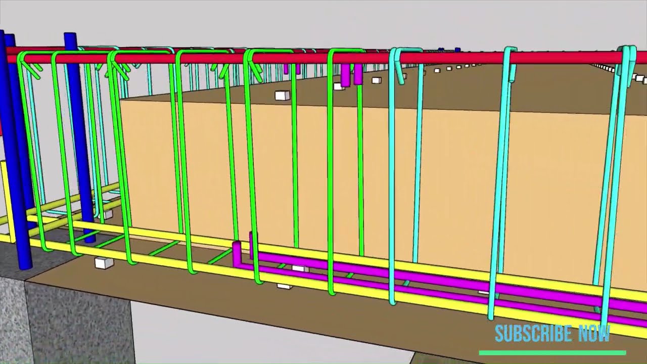 Combined One Way Slab and Two Way Slab (Second Way)