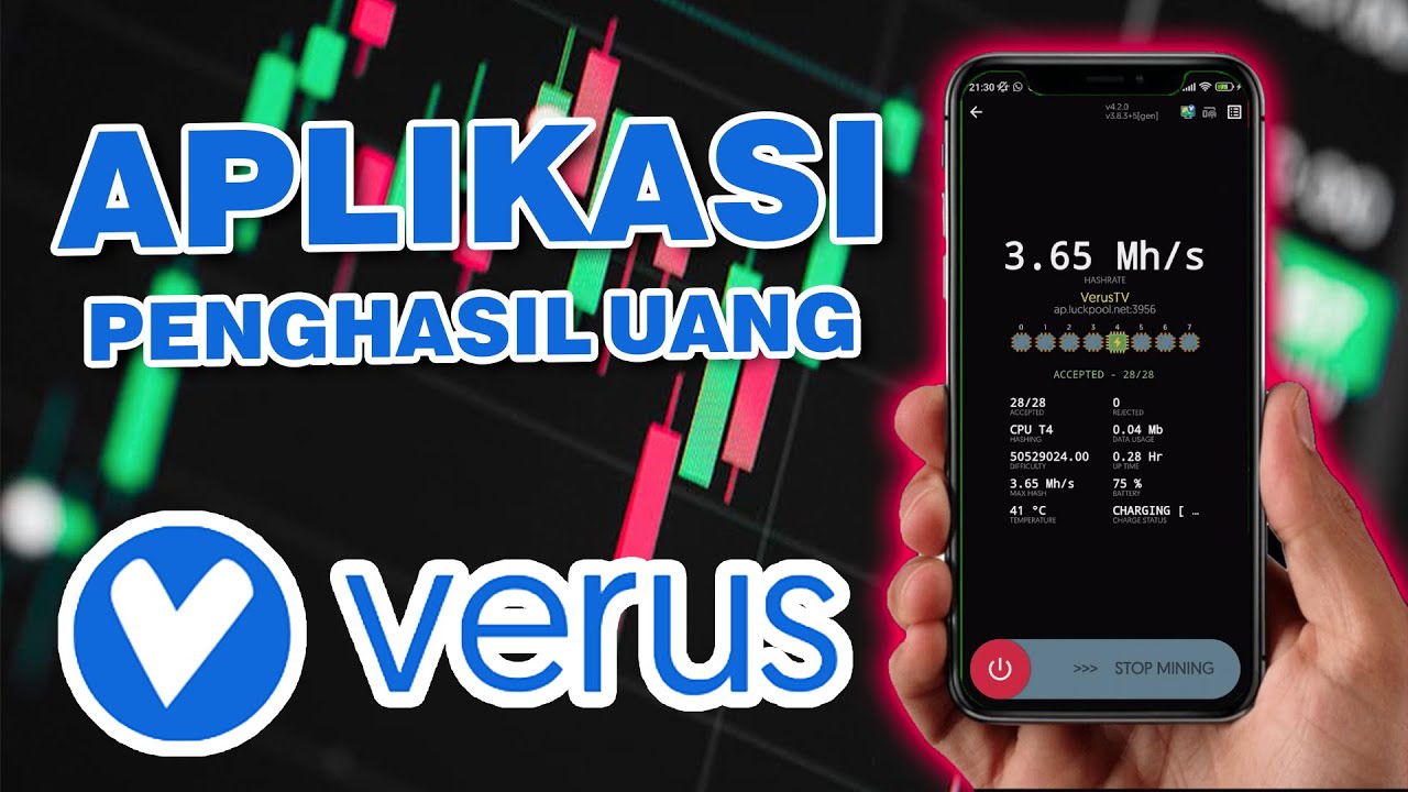 Cara Mudah Mining Verus Coin Menggunakan HP Android | Semua HP Pasti Bisa!
