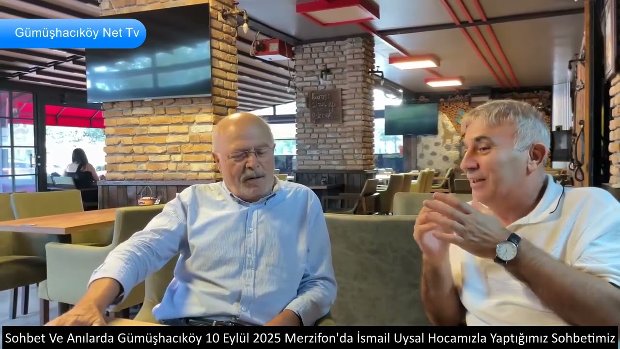 İSMAİL UYSAL HOCAMIZ ANISINA VEFATINDAN  2 AY &Ouml;NCE YAPTIĞIMIZ S&Ouml;YLEŞİ