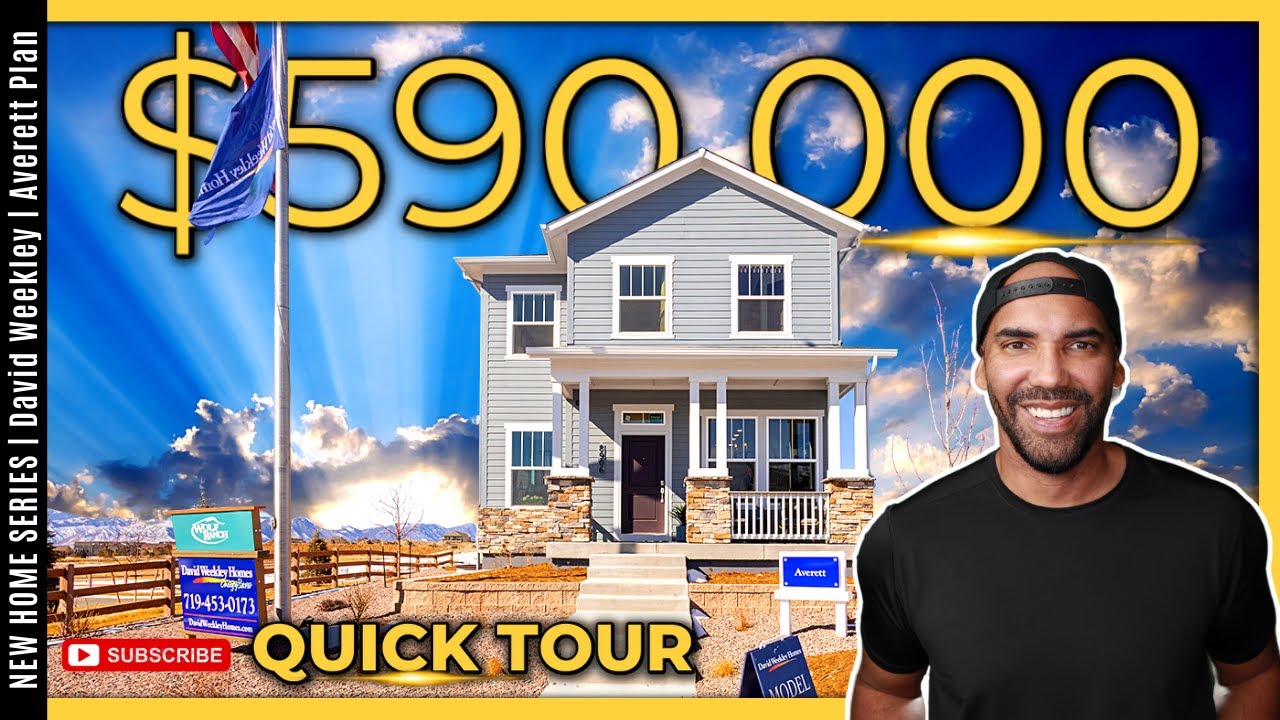 What Does 590K Get You In Colorado Springs | David Weekley Wolf Ranch Real Estate | The Averett