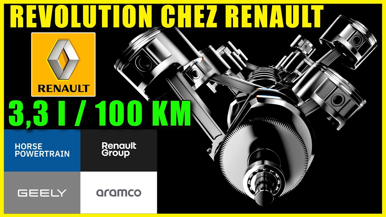 🔵 RENAULT SORT un MOTEUR REVOLUTIONNAIRE 🔵