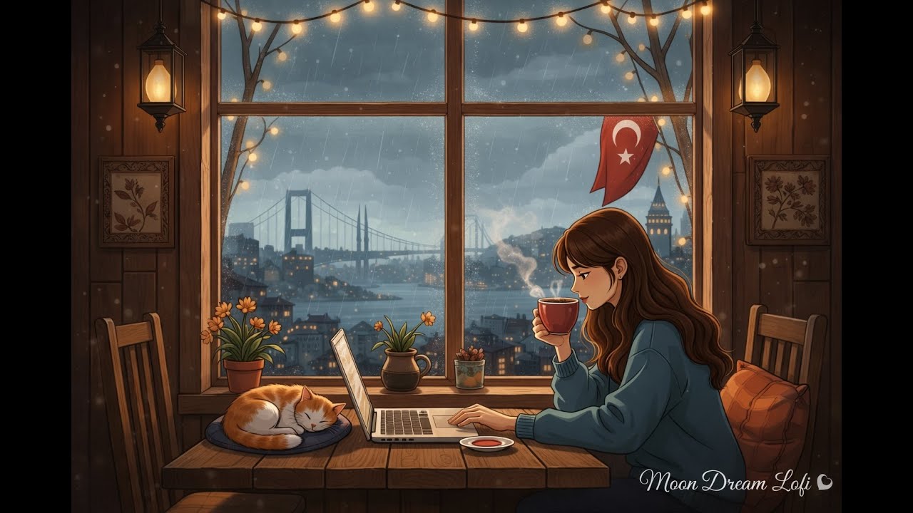 Café Istanbul ☕🌙 Cozy Lofi Music for Work & Unwinding