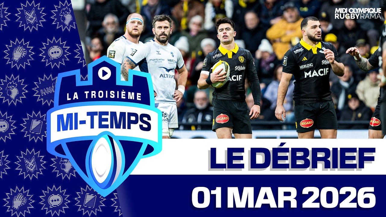 TOP 14 – SUIVEZ LA TROISIÈME MI-TEMPS AVEC BAPTISTE ERDOCIO LE PILIER DU MHR