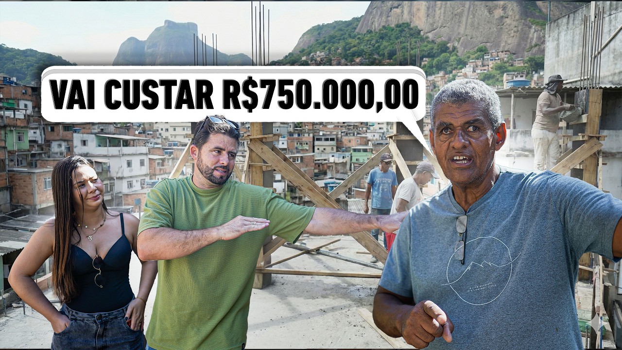 VOU TER QUE GASTAR QUASE 1 MILHÃO DE REAIS NA OBRA DA ROCINHA