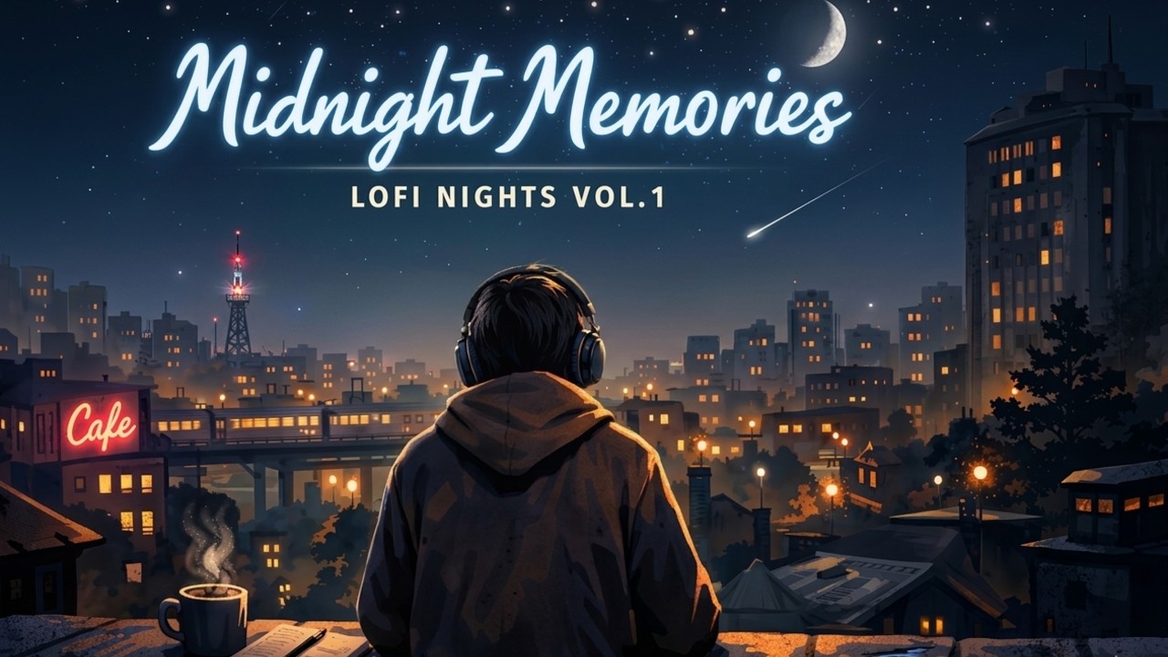 Midnight Memories 🌙 | Lofi Nights Vol.1 | Relaxing Lofi Beats for Study, Chill & Late Night Thinking