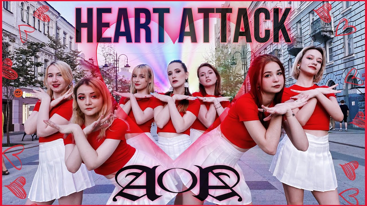 [KPOP IN PUBLIC RUSSIA] AOA - 심쿵해 (Heart Attack) |ONE TAKE| DANCE COVER by KNK