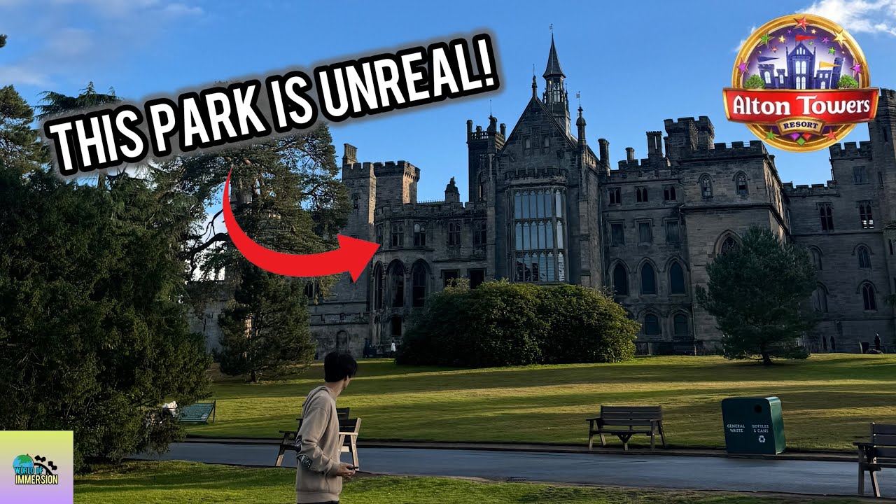 Visiting the BEST Theme Park in the UK! || Alton Towers Vlog August 2025