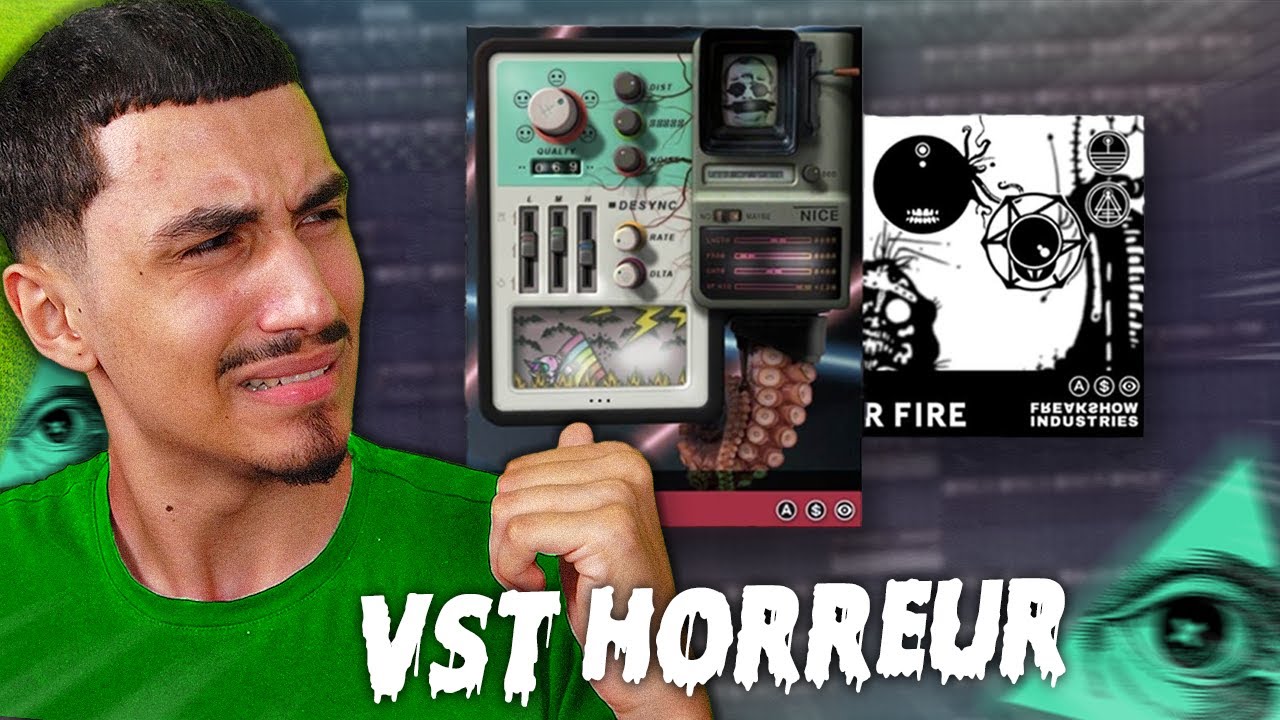 JE TESTE DES VST GRATUITS ILLUMINATIS POUR HALLOWEEN - TEST FREAKSHOW INDUSTRIES PLUGINS SUITE